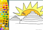 ¡A Colorear!: Maya | Recurso educativo 29635