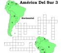Crucigrama: América del Sur | Recurso educativo 5513