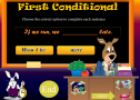 First conditional game | Recurso educativo 62087