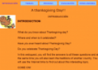 Webquest: A thanksgiving Day | Recurso educativo 9358