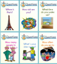 Questions conversation cards | Recurso educativo 62831