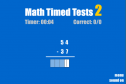 Math timed tests (2) | Recurso educativo 66844