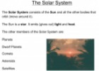 The Solar System | Recurso educativo 67678