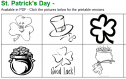 St. Patrick's day colouring pages | Recurso educativo 68415