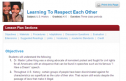 Learning to espect each other | Recurso educativo 68907