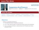 Temperature and pressure | Recurso educativo 69327