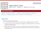 Salem Witch Trials | Recurso educativo 70207