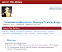 The American Revolution: Saratoga to Valley Forge | Recurso educativo 70572