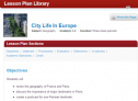 City life in Europe | Recurso educativo 70723
