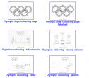 Olympics colouring pages | Recurso educativo 75446