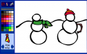 Paint and make snowmen | Recurso educativo 75906