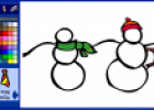 Paint and make snowmen | Recurso educativo 75906