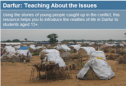 Darfur: Teaching about the issues | Recurso educativo 76020
