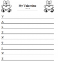 Valentine acrostic poem | Recurso educativo 77032