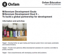 Build a global partnership for development: Information and activities | Recurso educativo 78066