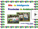 Bits de Inteligencia: Provincias de Andalucía | Recurso educativo 78165