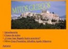 Mitos griegos | Recurso educativo 84516