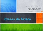 Clases de textos | Recurso educativo 98953