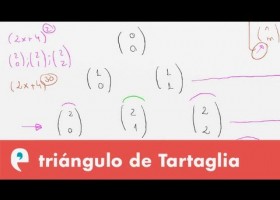 Números combinatorios: triángulo de Tartaglia | Recurso educativo 107819