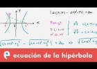 Cónicas: ecuación de la hipérbola | Recurso educativo 109261