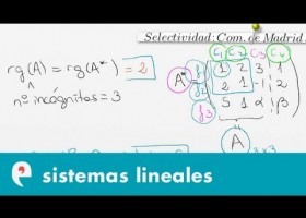 Sistemas de ecuaciones lineales (ejercicio 2) | Recurso educativo 109495