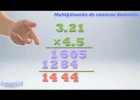 SEP RM1S R_3.1.1 Multiplicación de números decimales | Recurso educativo 111369