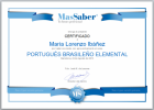 Curso de Portugués brasileño elemental | MasSaber | Recurso educativo 114110