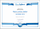 Curso de Access 2010 | MasSaber | Recurso educativo 114112
