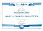 Curso de Alimentación, nutrición y dietética | MasSaber | Recurso educativo 114170
