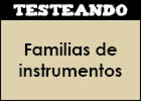 Familias de instrumentos | Recurso educativo 46816