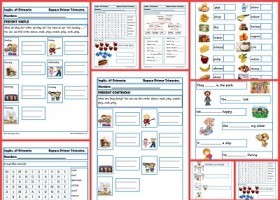 Fichas de inglés para cuarto de primaria | Recurso educativo 403749