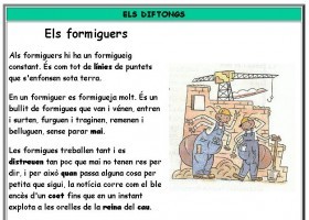 Els diftongs | Recurso educativo 598117