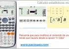 Calculadoras CASIO: cálculos con matrices | Recurso educativo 612388