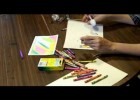 TUTORIAL - FUN CRAFTS 4 KIDS - sgraffito crayon art -jewelry, name tags, | Recurso educativo 677672