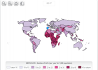Word population maps (interactive) - Graphs and maps - INED | Recurso educativo 683395