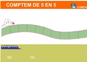 Comptar de 5 en 5 | Recurso educativo 684161