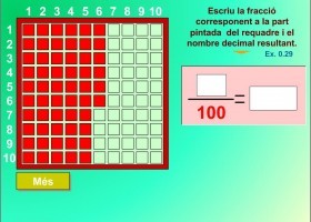Fracció decimal | Recurso educativo 684820