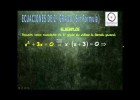 (Ecuaciones) - Ecuaciones de 2º Grado sin fórmula (1203-1204) | Recurso educativo 687210