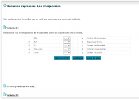 Les interjeccions | Recurso educativo 687521