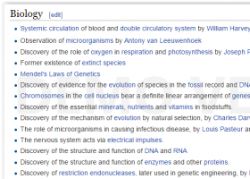 List of discoveries - Wikipedia, the free encyclopedia | Recurso educativo 724307
