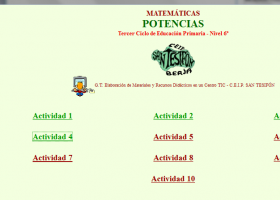 Potencias | Recurso educativo 726197