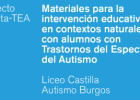 Materiales para la intervención educativa con alumnos AUTISTAS Y ASPERGER | Recurso educativo 728305