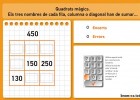 Quadrats màgics | Recurso educativo 731367