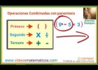 Operaciones Combinadas Suma, Resta, Parentesis www.videosmatematicos.com | Recurso educativo 736217