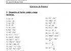 Factorització de polinomis | Recurso educativo 751634