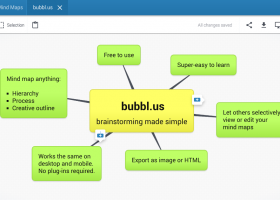 Bubbl.us | brainstorm and mind map online | Recurso educativo 754505