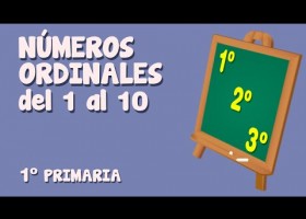 Números ordinales del 1 al 10 | Recurso educativo 766620