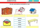 Los aumentativos | Recurso educativo 768924