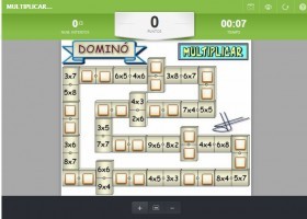 Multiplicacions amb peces de dominó | Recurso educativo 772132