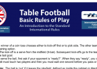 Table Football Rules | Recurso educativo 780651